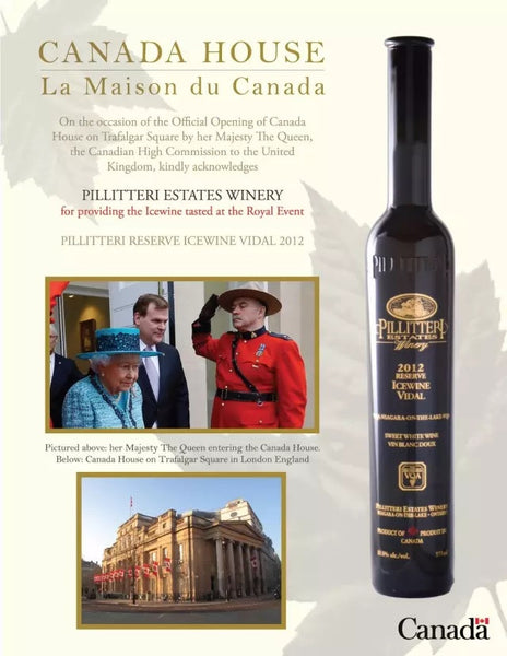 2013 Pillitteri Vidal Icewine 375ml （2013派利特瑞国际金奖维达尔白